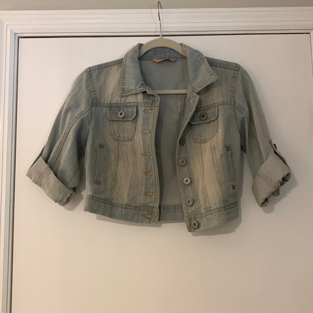 Cropped Denim Jacket